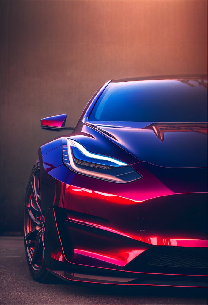 pexels-photo-14772157 Shiny Tesla Car in Close-up Photography